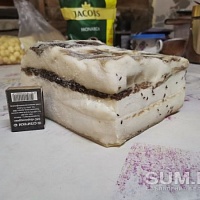 Сало солёное домашнее